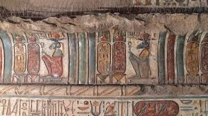 Fresken im Tempel von Esna